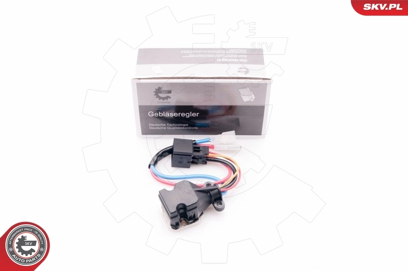 Resistor, interior blower